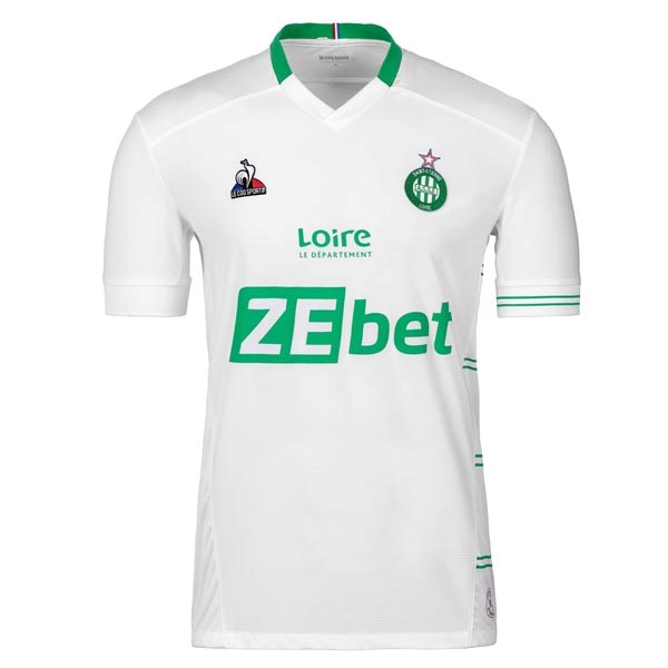 Tailandia Camiseta Saint étienne Replica Segunda Ropa 2021/22 Blanco